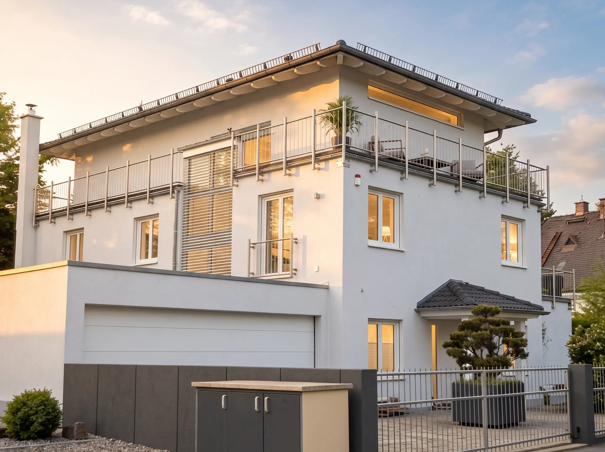 Einfamilienhaus in Gräfelfing, gebaut von Ritzer Hausbau