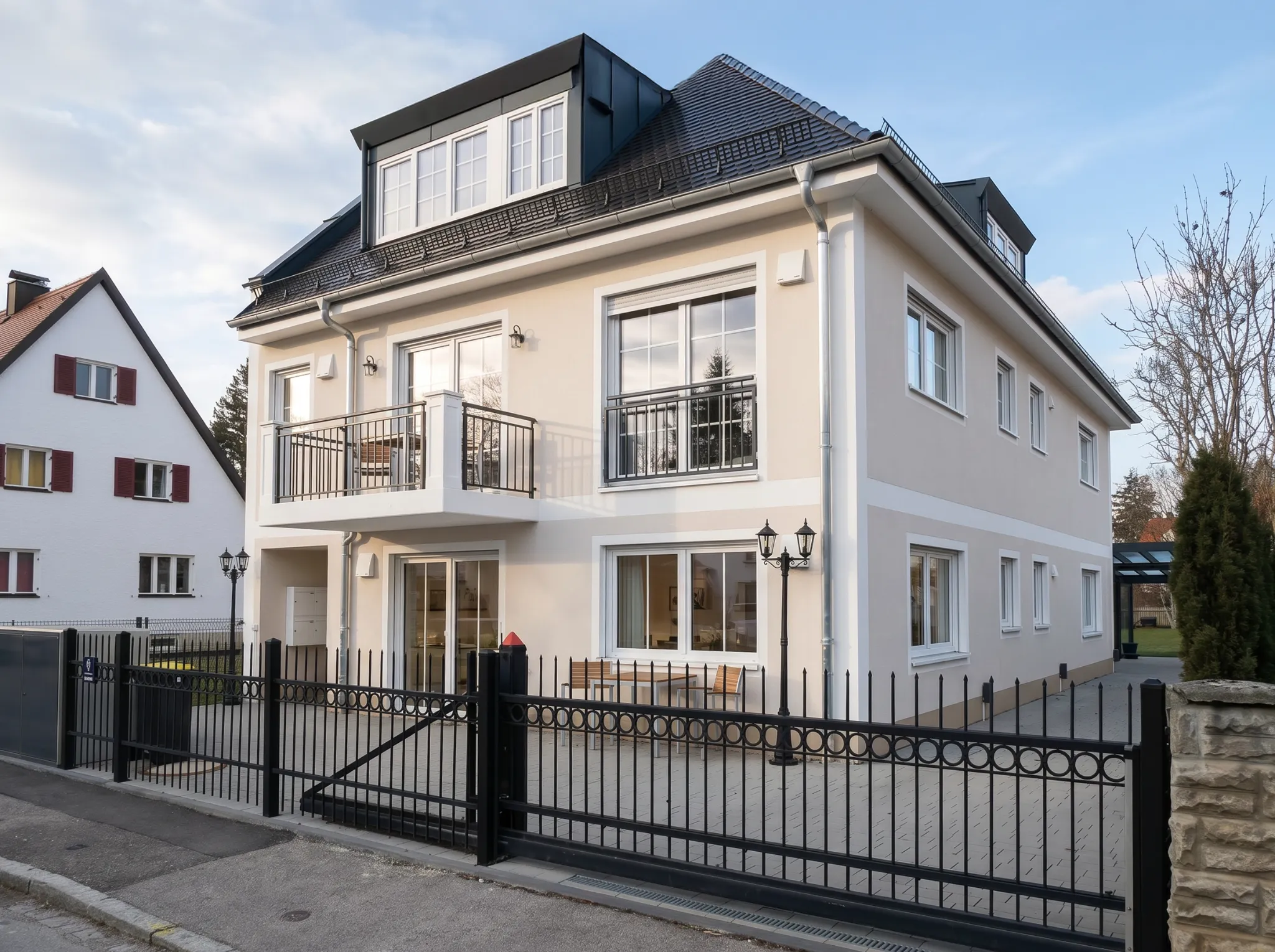 Zweifamilienhaus in Landstetten, gebaut von Ritzer Hausbau